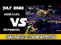 MCOC Hyperion Vs Hercules Damage Comparison  || Marvel Contest of Champions|Best Champions July 2022