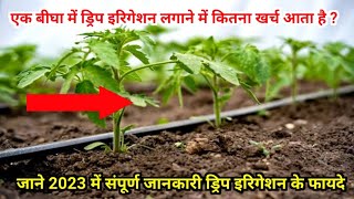 एक बीघा में ड्रिप इरीगेशन लगाने में कितना खर्च आता है? | true value irrigation