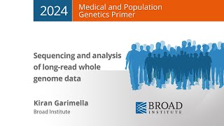MPG Primer: Sequencing and analysis of long-read whole genome data (2024)
