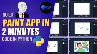 Build a Paint / Drawing App in Python – Easy Tkinter GUI Tutorial (Full Code) 🐍