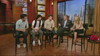 Jonas Brothers Interview On Regis & Kelly 7-6-09 Part 2