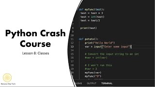 Classes | Python Crash Course Lesson 8