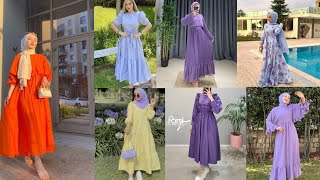 Hijabi Dress Designs/Muslim Modest Dresses/Muslim Girls Dress/Arabic Dresses