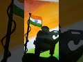 Indian Army Indian flag drawing#short #subscribe #viralvideo