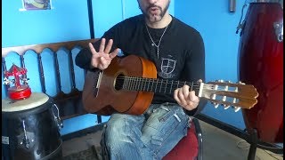 Most SIMPLE SPANISH Flamenco Melody! ~{Guitar Lesson}~