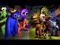 Rainbow Friends VS Five Nights at Freddy's 🎶 (FNF Friends To Your End but FNAF Characters Sing It)