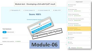 Programming with Python Module 6 Developing a GUI with PyQT Solutions
