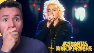 Madonna - Like a Prayer (REACTION) First Time Hearing Live At Blond Ambition Tour