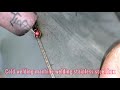 learn to cold weld brass tubes in one minute such precision welding has never been seen before