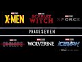 MARVEL REVEALS 5 PHASE 7 MOVIE RELEASE DATES FOR MCU!