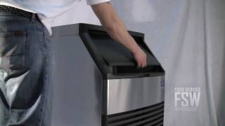 Manitowoc (QD-0212A) 215 Lb Self-Contained Full Cube Ice Machine