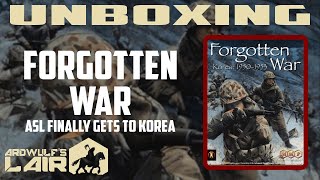 Unboxing ASL Forgotten War (MMP 2018)