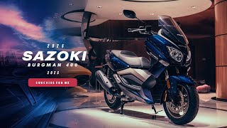 Finally Launched! The All-New 2025 Suzuki Burgman 400 Scooter 🛵 Full Details Revealed!