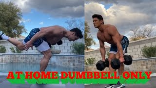 At Home Athlete-X Workout Full Body Dumbbell Only।Stay Fit Lifetime