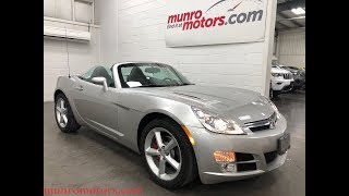 2009 Saturn Sky 24k kms  SOLD SOLD SOLD Automatic Leather Munro Motors