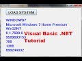 Visual Basic .NET Tutorial 38 - Displaying Computer information using VB.NET