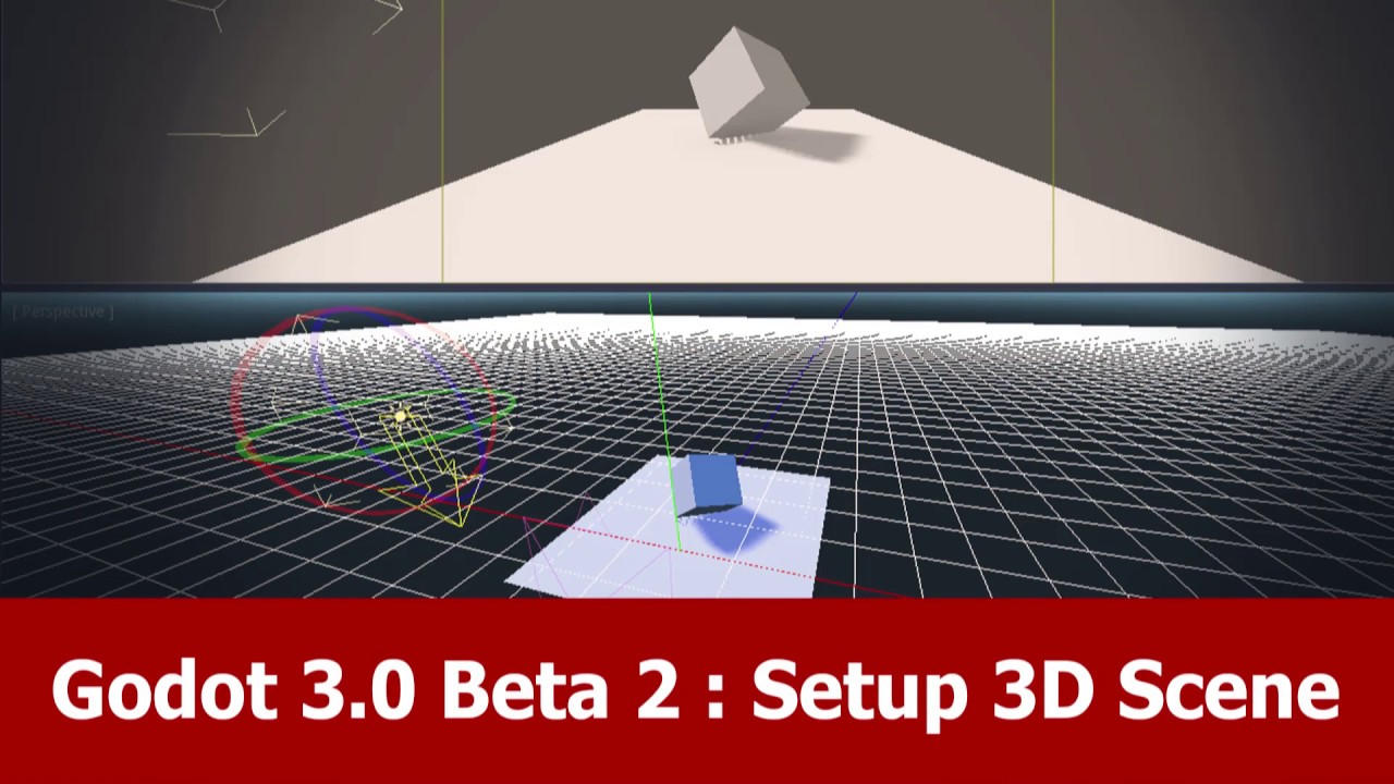 Godot 3.0 Tutorial : 3D Scene Setup - YouTube