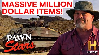 Pawn Stars: EPIC MILLION DOLLAR DEALS! Tanks, Rare Cars, and More!