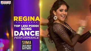 Actress Regina Cassandra Energitic Dance Performance For Top Lesi Poddi Song @SIIMA Awards