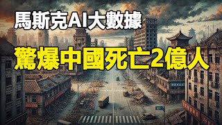 🔥🔥中國人哪去了❓各城市實拍對比恍如鬼城❗馬斯克AI大數據驚爆死亡2億人❗