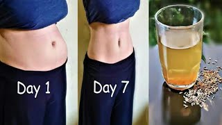 No-Diet No EXERCISE - Drink Cumin Water Daily & Lose Belly Fat in 1 WEEK  At Home Simple Tip
