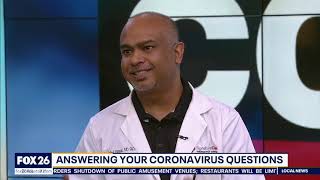 Your Coronavirus Questions answered on Houston's Morning Show