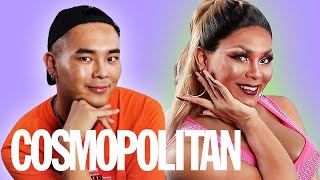 ドラァグクイーンから学ぶ！セクシーメイク┃DRAG QUEEN MAKE UP┃COSMOPOLITAN JP