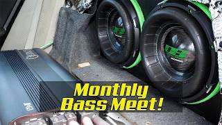 Custom Car Audio Builds and Bass Demos | Car Meet