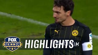 Hummels own goal gives Hamburger 3-0 lead | 2015–16 Bundesliga Highlights