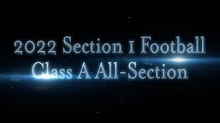 2022 Section 1 Football: Class A All Section