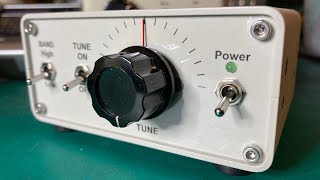 Homemade SW preselector amplifier