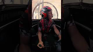 Visor Rips Off in Flight #aviation #racing #flying #automobile #pilot