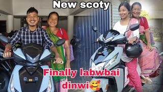 New scoty labwbai aai nw 🥰// Gwrbw khungur