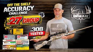 One .308 Load Shot .27”… But Did It Beat the .270?