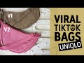 VIRAL TIKTOK BAGS 2023 🎒👛👜 | How to 🔍 Spot Version 1 vs Version 2 of Uniqlo Round Mini Shoulder Bag