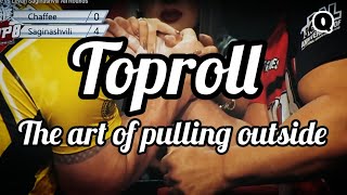 Toproll armwrestling compilation