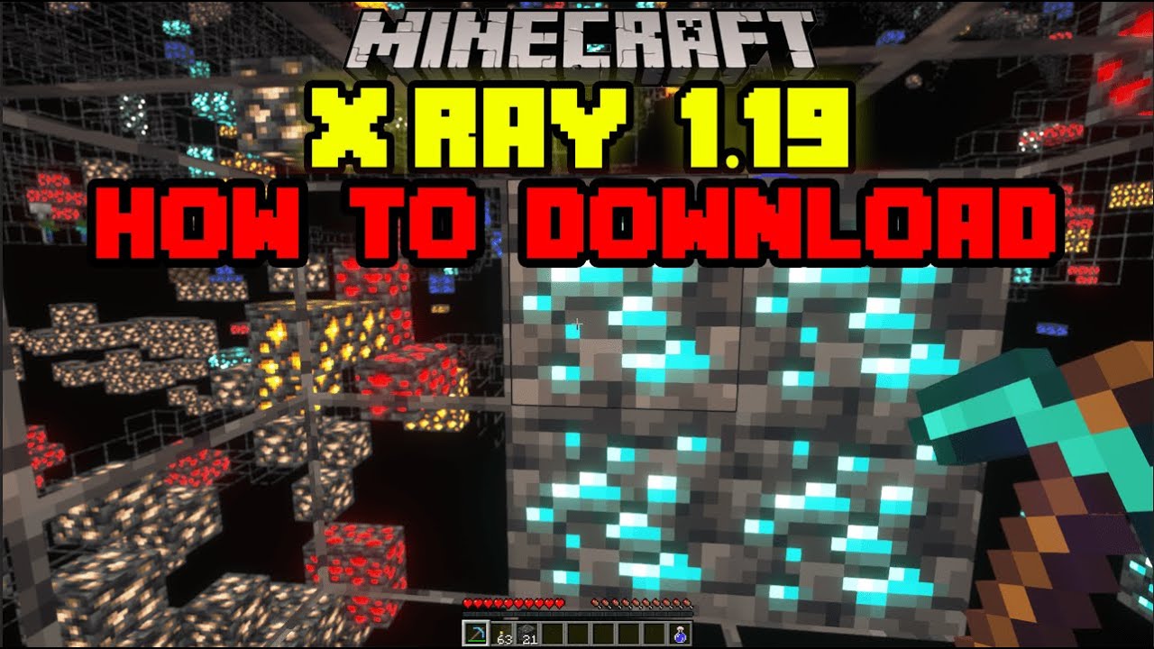 Xray Texture Pack For 1.19 - How To Download - YouTube