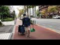 japan walking 4k walking tour nearby tamachi station japan tokyo