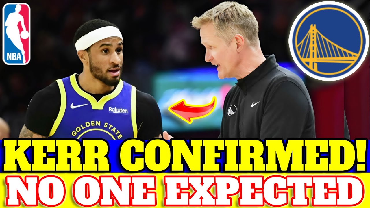 🚨😱WARRIORS JUST ANNOUNCED! STEVE KERR CONFIRMS SURPRISING DECISION ...