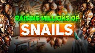 How Millions of Snails are Raised and Harvested for Food and Cosmetics - Harvest Snails