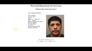 Wisconsin Inmate Search