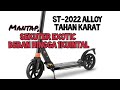 Skuter manual exotic, mantap beban hingga 1 kuintal