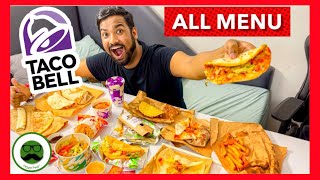 Eating all the Menu Food Challenge at Taco Bell  | Veggie Paaji