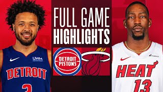 PISTONS at HEAT | FULL GAME HIGHLIGHTS | March 5, 2024