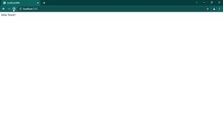 Auto refreshing web-server using Nodemon and use of npm start in the Node app