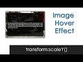 CSS Image Hover Overlay Effect - CSS3 Tutorials | csPoint web designing tutorials