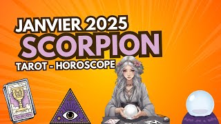 ♏️Scorpion janvier 2025 🔮 Ce que le tarot révèle pour vous  ! ⭐️#guidance #horoscope