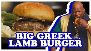 Greek Burger \u0026 Potato Salad | Fridge Diving with Meyhem Lauren