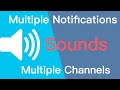 Android Register Multiple Channels for Notifications | Different Sounds