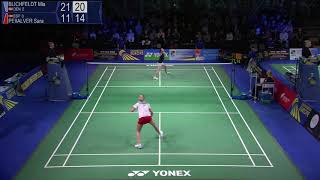 Match point - Denmark (Mia Blichfeldt) vs Spain (Sara Peñalver) - EMTC 2019